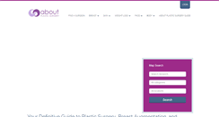 Desktop Screenshot of aboutplasticsurgery.com